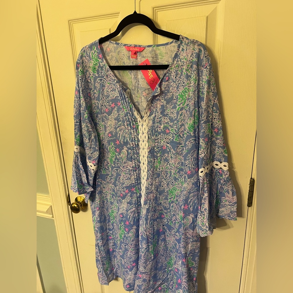 NWT Lilly Pulitzer Hollie Tunic Dress The Turtle Package